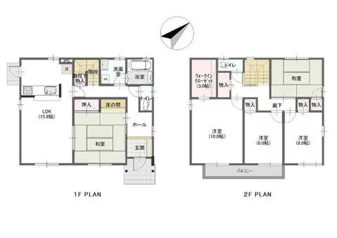 Akaiwa City, Sakuragaoka Nishi 1-chome (Seto Station), 2-story, 5LDK - Image 2