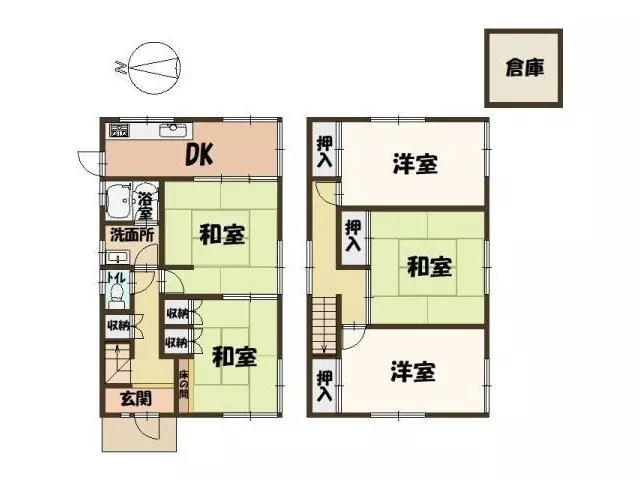 Kasugaoka 2 (Ryutakagawa Station) 3.48 million yen