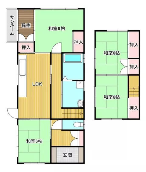 Kitakyushu City, Tobata Ward, Sugawara 4-chome (Tobata Station) 2-story 4SLDK - Image 2