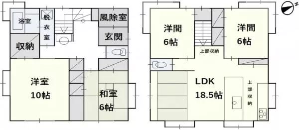 Aomori City, Akasaka 2-chome (Tsutsui Station) 2-story 4LDK