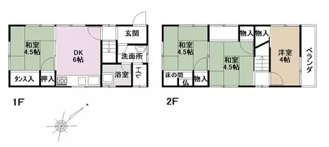 Kure City, Yoshihira Shinmachi 1-chome (Yoshihira Station) 2-story building 4DK