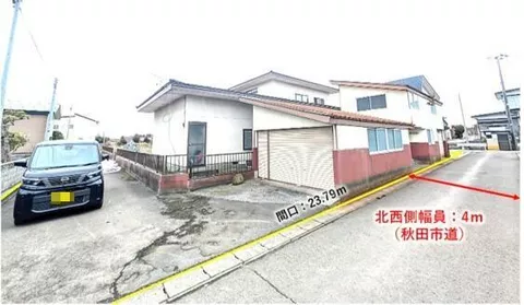 Katagami City, Tenno, Kamikawa (Nida Station) 2-story building 10DK