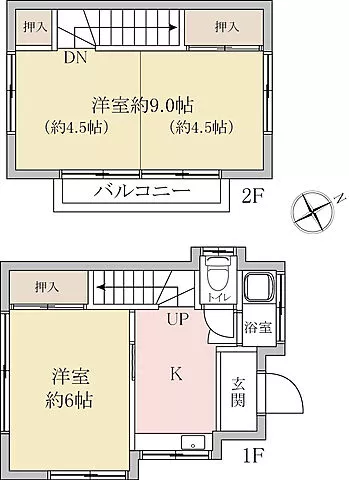 Used single-family home, Bongo Nishi 1-chome, Kasukabe City