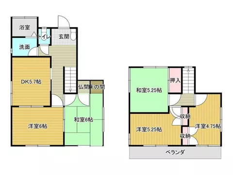 ◆ 5DK built by Sekisui House ◆ With a garden and good sunlight