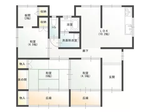 Niihama-shi, Niihama Tsuchihashi 2-chome (Niihama station) Single-story building, 3LDK

3LDK 4,920,000 yen