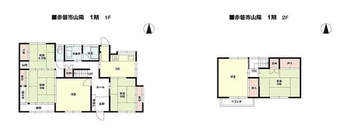 Akaiwa City, Sanyo 3-chome 2-story 6DK
