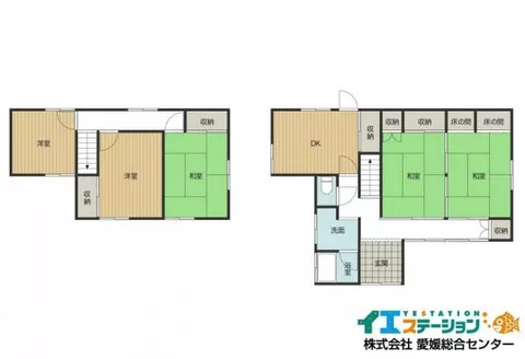 Imabari City, Shintani (Iyo-Tomita Station) 2-story building 5DK