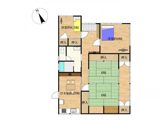 [Open House] Immediate move-in available / 4DK single-story house / Parking for 1 car (Hori garage) / Quiet residential area