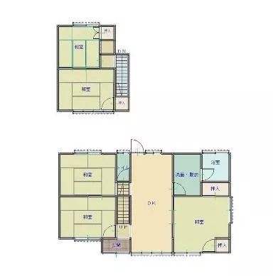 Sano City, Ueshita Town (Sano City Station) 2-story building 5DK