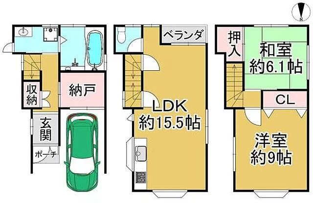 Used single-family home, Nankai Takao Line, Hagihara Tenjin Station, 15 minutes on foot