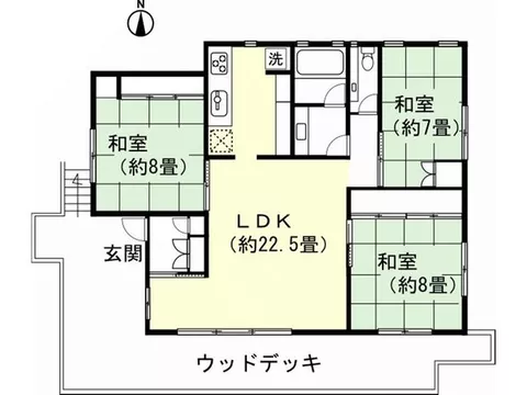 Within the Fuyodai villa area. There is a 24-hour security guard, and it is well-regarded for its security.