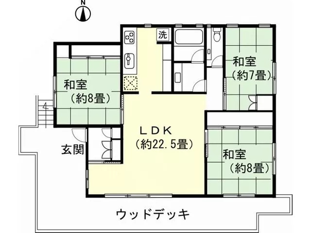 Within the Fuyodai villa area. There is a 24-hour security guard, and it is well-regarded for its security.