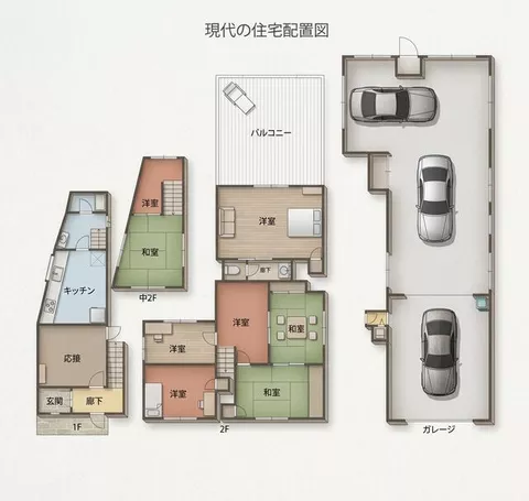 Tajimi City, Takirocho 7-chome (Tajimi Station) 2-story 9K