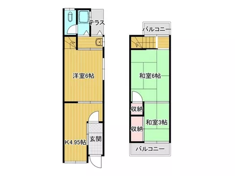 [A house close to the station♪] ■ 6 minutes on foot to Kintetsu Osaka Line and JR Osaka Higashi Line "Shuntokudo Station"♪