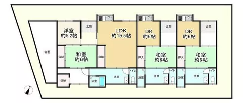 Nara City, Hiramatsu 1-chome (Nigehashi Station) Single-story building 4LDK