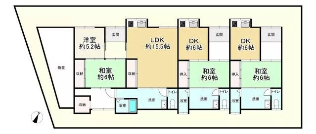 Nara City, Hiramatsu 1-chome (Nigehashi Station) Single-story building 4LDK