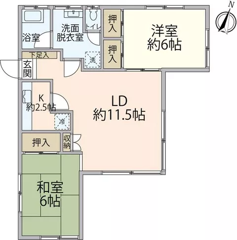 Minamitsuru District Narusawa Village Narusawa (Kawaguchiko Station) single-story building 2LDK - Image 2