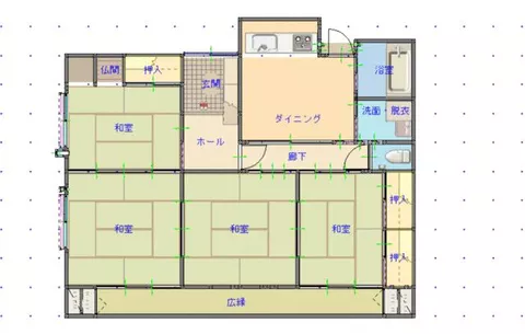 Tono City, Fubushi Town, Kamifubushi 7 Chiwari (Tono Station) Single-story building 4DK