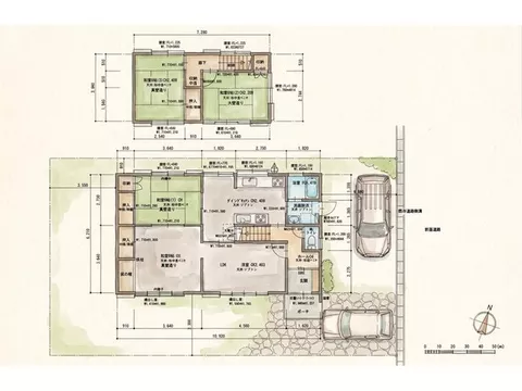 【Immediate viewing available】◇3 minutes on foot to bus stop "Nishiguchicho"! ◇Complies with new seismic standards!
