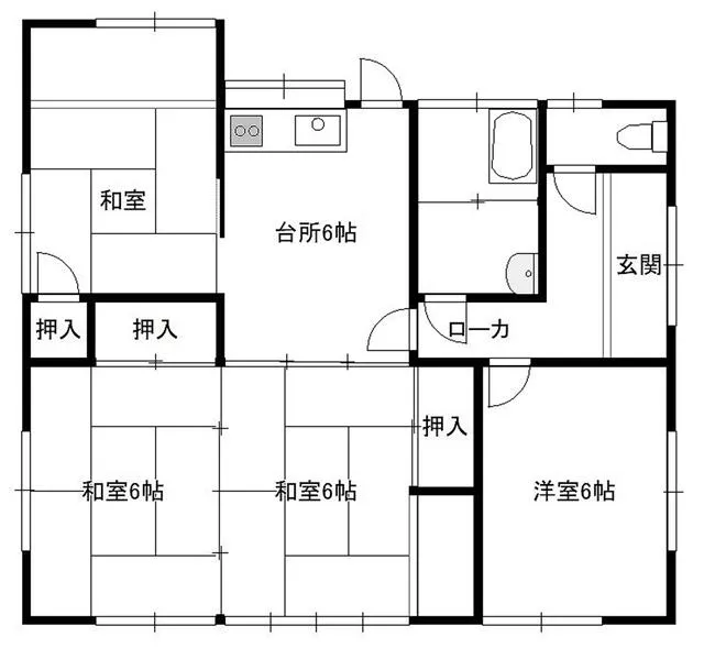 Kobayashi City, Magata (Kobayashi Station) Single-story 4DK