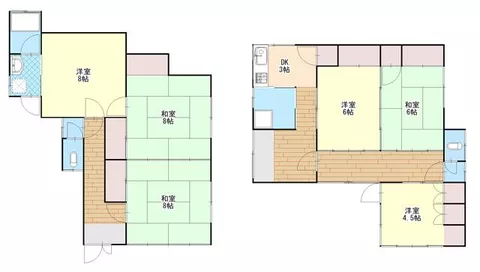 Shibukawa City Kamishirai (Shikishima Station) single-story building 3DK - Image 2