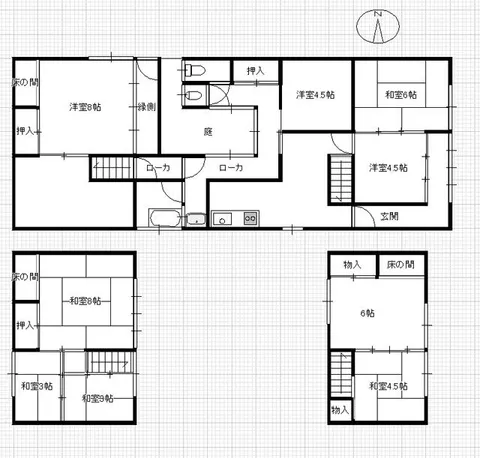 Miyoshi City, Ikeda Town, Sarada (Awa Ikeda Station) 2-story 10DK - Image 2