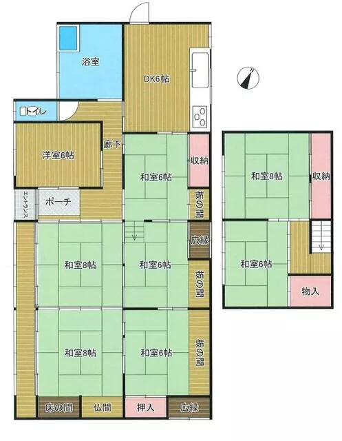 Isahaya City, Hinode Town (Isahaya Station) 2-story building 8DK
