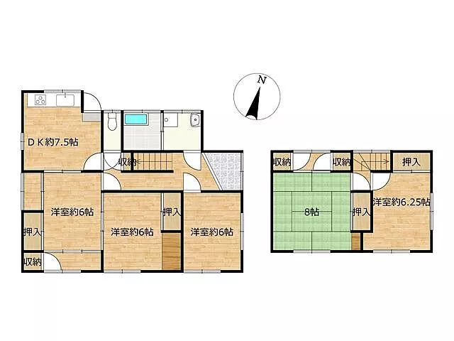 Used single-family home in Asakura, Kochi City