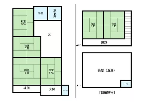 Makinohara City, Otoko (Kikugawa Station) single-story building 6DK - Image 2