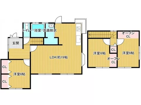 【Viewing event held】Land 60 tsubo, building 27 tsubo. 3LDK layout, renovation scheduled for mid-February 2026 - Image 3