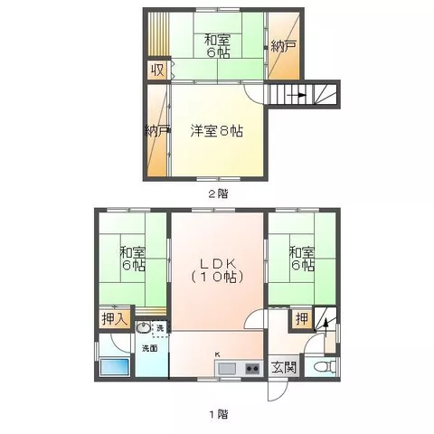 Sunagawa City, Sorachi-taihigashi 3-jo 2-chome, 2-story, 4LDK - Image 2