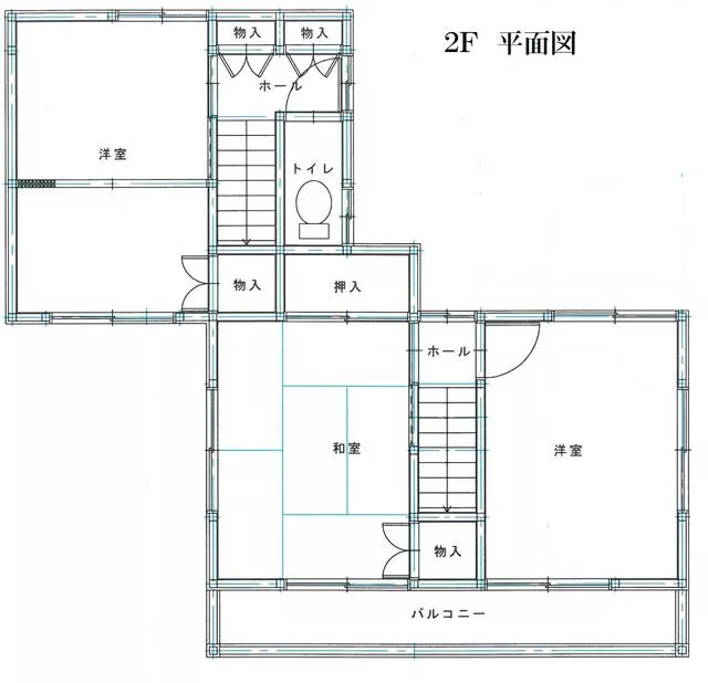 Kitakami City, Tokiwadai 1-chome (Yanagihara Station), 2-story building, 7K