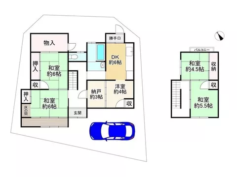 Enobe-cho Misono-cho 4 (Enobe Station) 5,800,000 yen