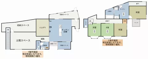 Nakakoma District, Showa Town, Tsukiji Shinai (Tsunenaga Station), 2-story, 6DK - Image 2