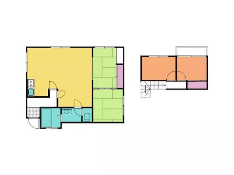 This is a used house with a land area of 411㎡! Parking for more than 4 cars is possible, and there is also a garage (storage). - Image 3