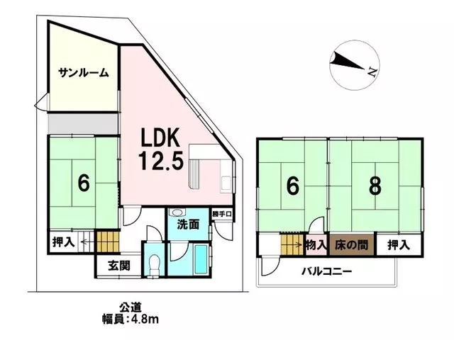 ◆ Land area approximately 49 tsubo ◆ Renovation or rebuilding is also possible