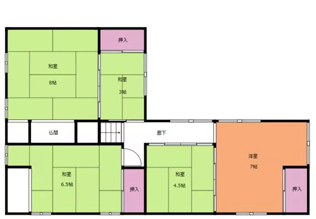 Yokkaichi City Kusunoki-cho Kitagomi-zuka (Kitakusune Station) 2-story 6DK