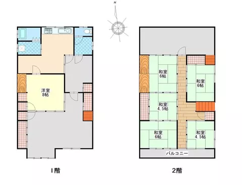 Owase City, Minato Town (Owase Station) 2-story building 6LDK