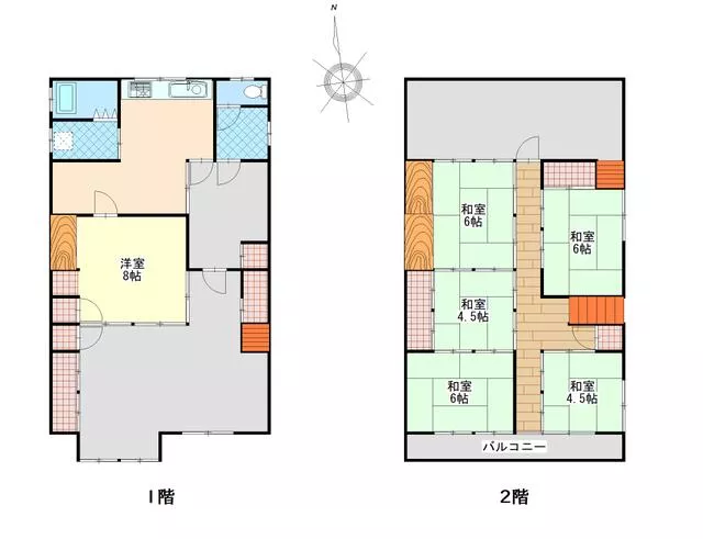 Owase City, Minato Town (Owase Station) 2-story building 6LDK