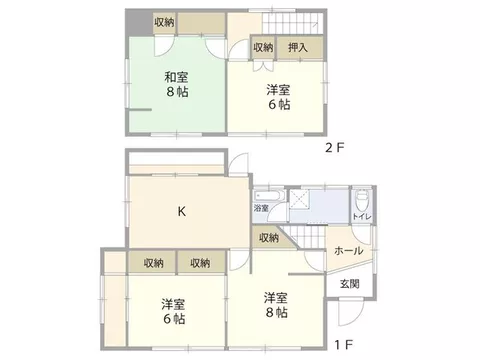 This property is located at a reasonable distance from the sea and the station!