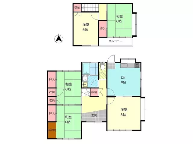 Quiet residential area! Good sunlight! Parking for 3 cars possible! (Depending on vehicle type)