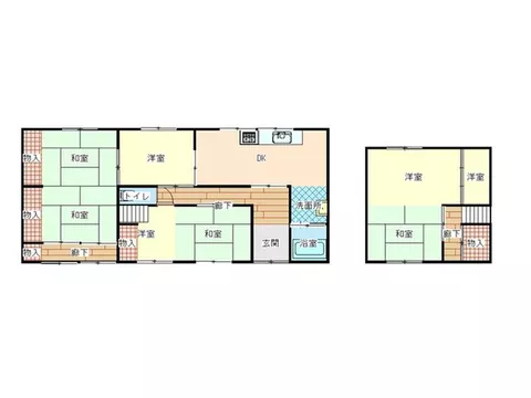 Interior renovated, corner lot, land over 100 tsubo, two-burner stove