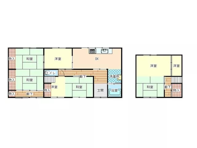 Interior renovated, corner lot, land over 100 tsubo, two-burner stove
