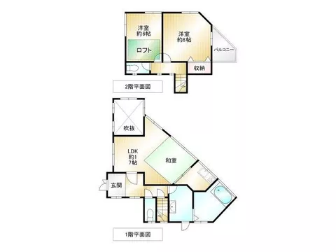 This is a spacious corner property that lets in sunlight and refreshing breezes♪ Please take a look☆/ - Image 2