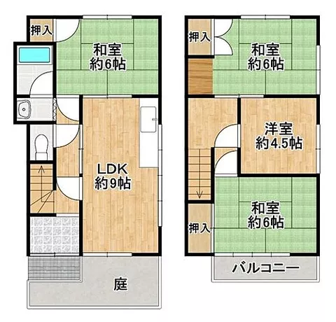 Used single-family home, Mozu Akahata-cho 5-chome, Sakai City, Kita Ward