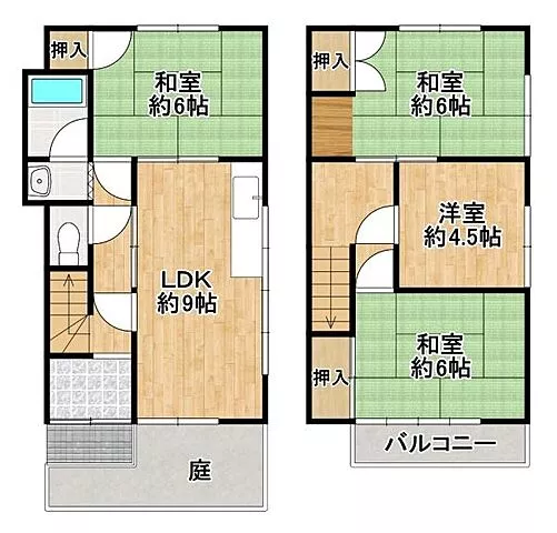 Used single-family home, Mozu Akahata-cho 5-chome, Sakai City, Kita Ward