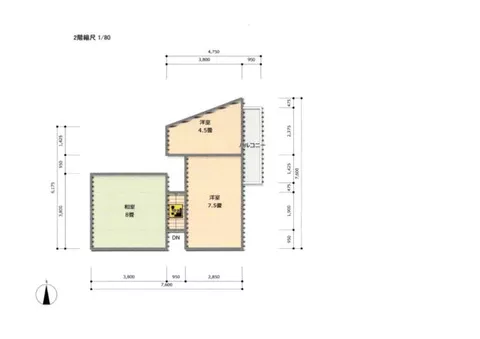 Sanuki City, Tsuda Town Tsuda (Sanuki Tsuda Station) 2-story building 6LDK