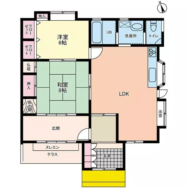 Honjo City Kitahori (Honjo Station) Single-story 2LDK