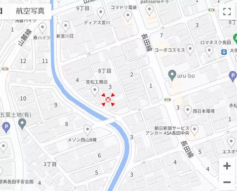 8-chome Miyagawa-cho, Nagata Ward, Kobe City (Nagata Station) Single-story building 2SK