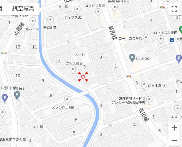 8-chome Miyagawa-cho, Nagata Ward, Kobe City (Nagata Station) Single-story building 2SK